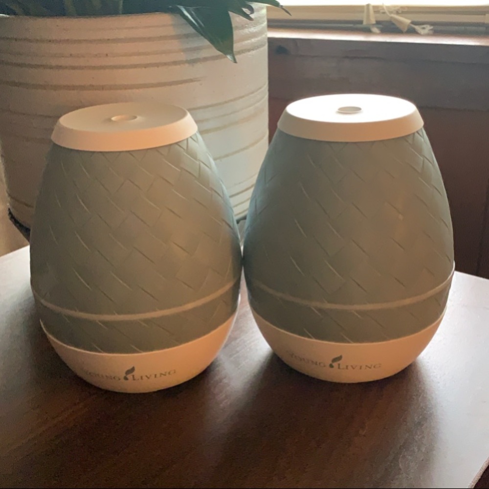 Bundle of two Young Living oil diffusers.